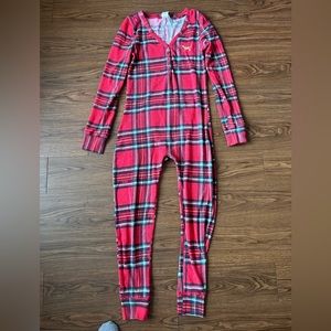 Pink victorias secret sleepwear onesie